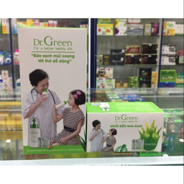 Rửa mũi nha đam Dr Green