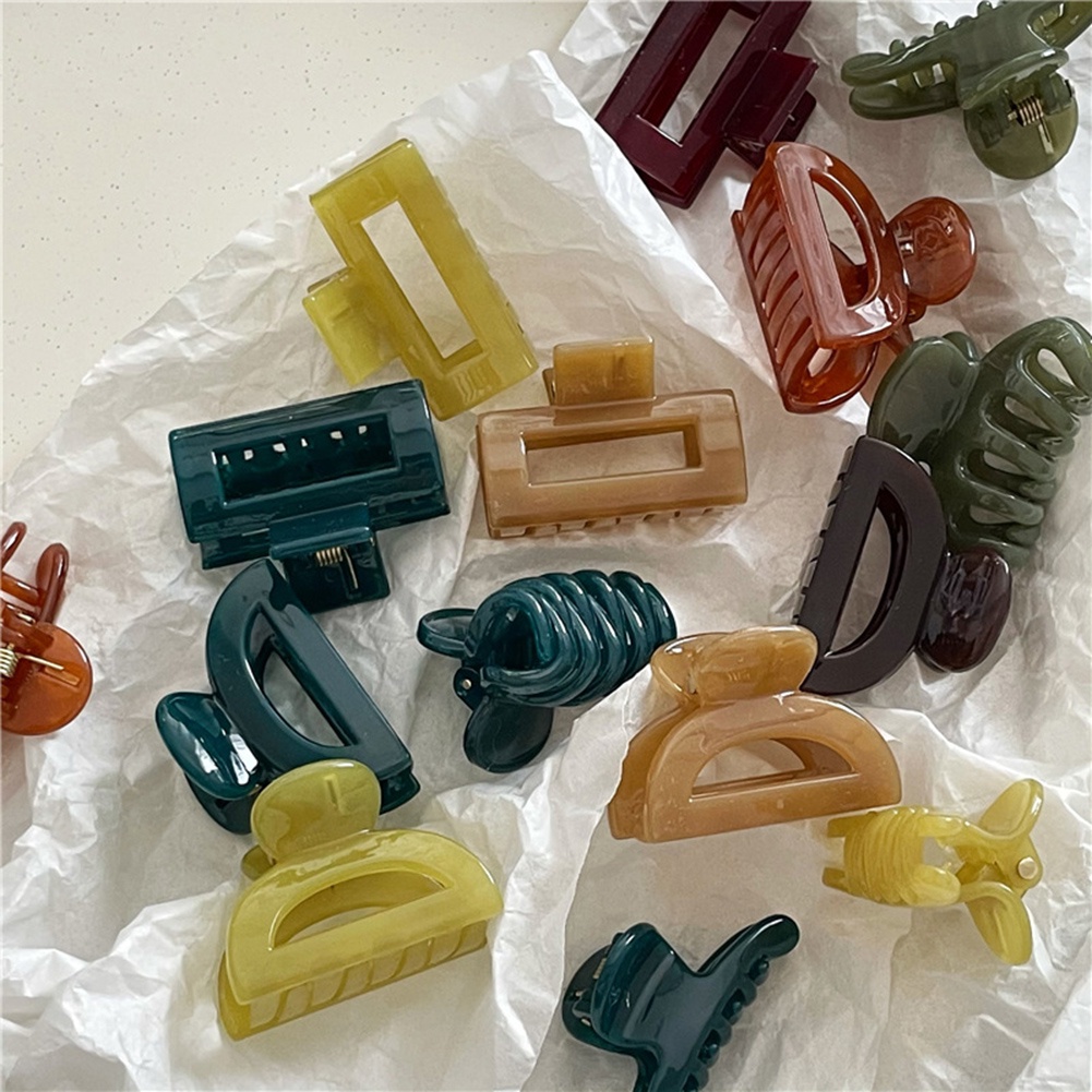 Set 4 Kẹp Tóc Càng Cua Mini Tạo Kiểu Thời Trang Cho Nữ