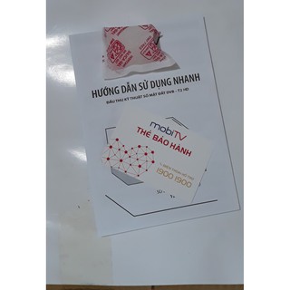 ĐẦU THU  MOBITV  TIÊU CHUẨN