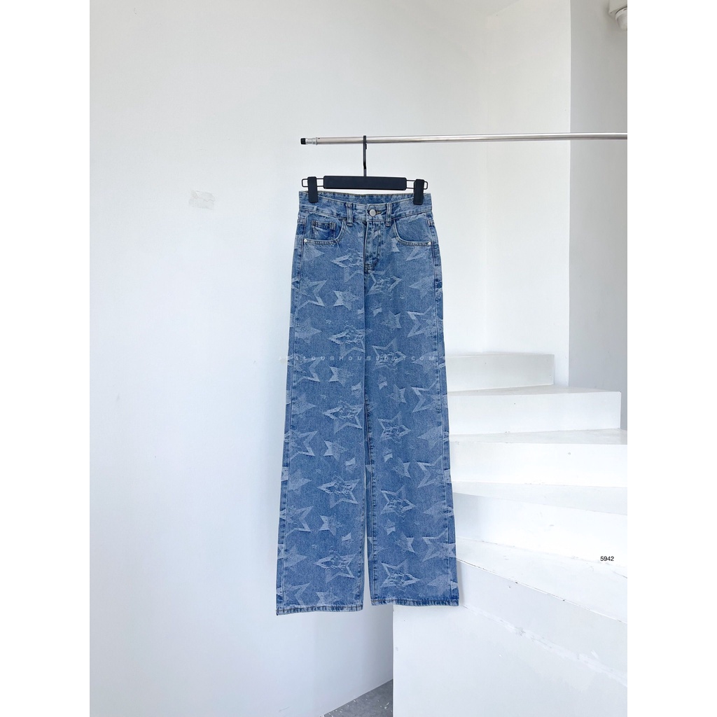 Quần jeans nữ, quần bò nữ NGÔI SAO - 5942