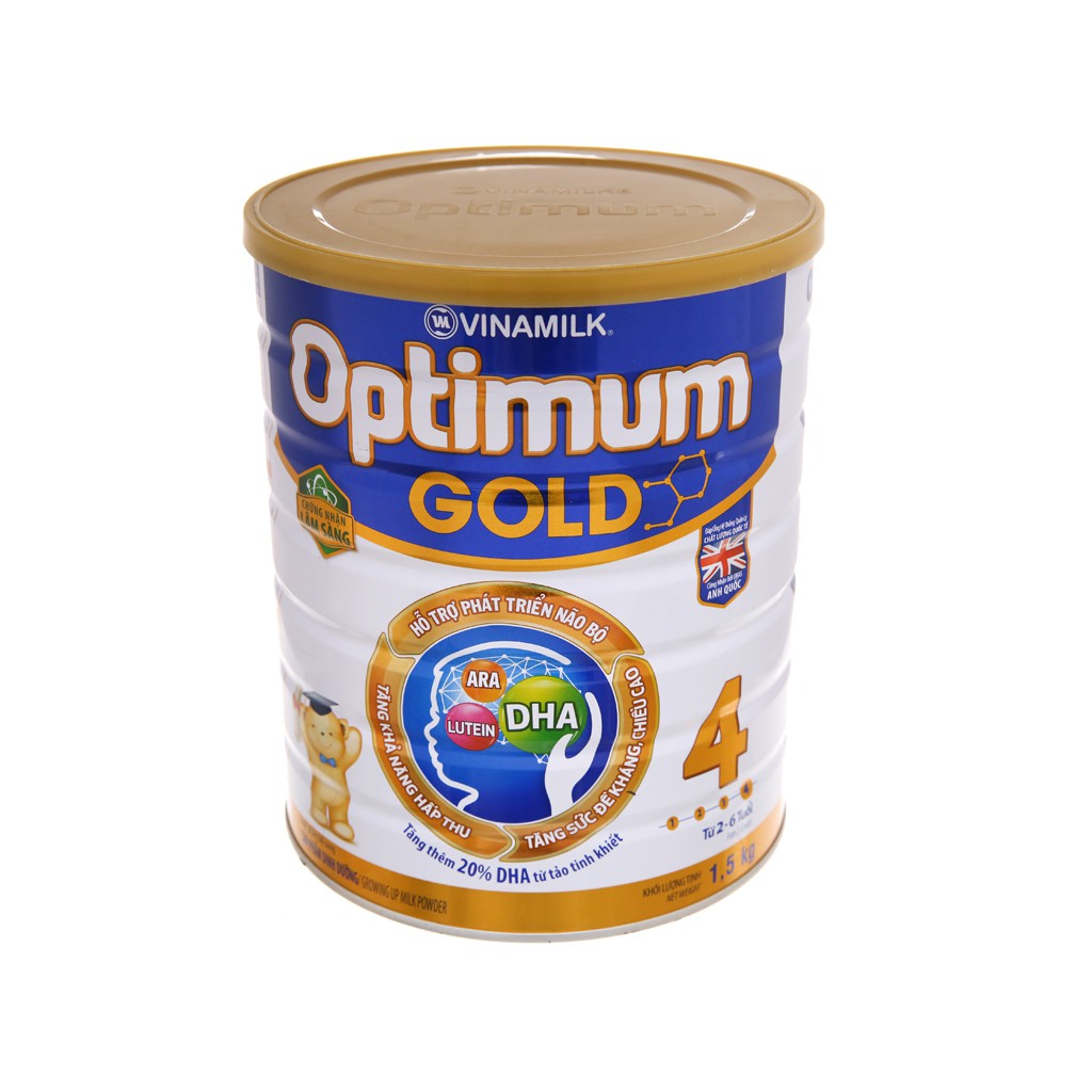 SỮA BỘT OPTIMUM GOLD 4 1,450KG (VINAMILK) MẪU MỚI