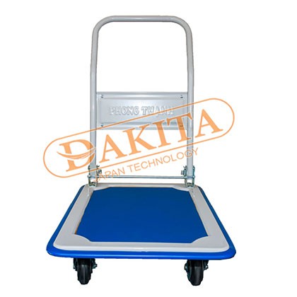 [HÀNG CAO CẤP] Xe đẩy hàng Phong Thạnh XTB 100D (Tải 150kg) ⭐⭐⭐ Sàn nhựa bọc thép