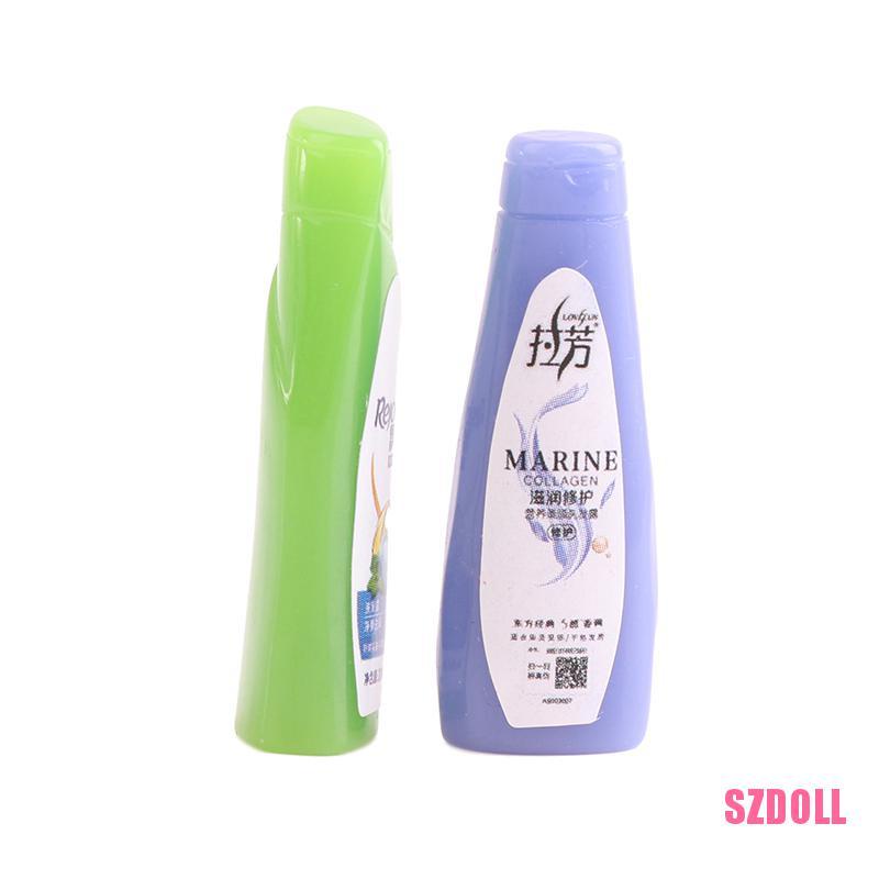 Set 10 Mô Hình Bình Nước Gội Đầu ts3SZDOLL Trang Trí Nhà Búp Bê Tỉ Lệ 1:12