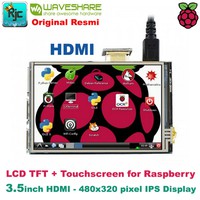 Màn Hình Lcd 3.5 "3.5 Inch Hdmi Ips Lcd Touchscreen Raspberry Pi 3b +