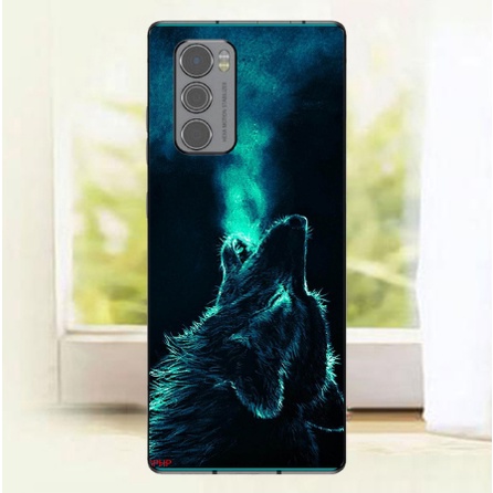 Ốp Điện Thoại tpu Dẻo Họa Tiết Hoạt Hình Đôi Cánh Độc Đáo Cho lg 5g