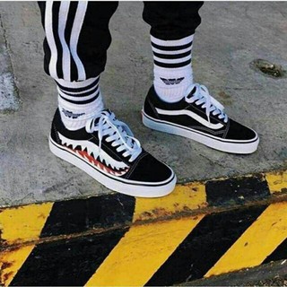 ⚡️[RẺ VÔ ĐỊCH] Giày Vans Cá Mập (Răng Cưa) Full Box mầu đen