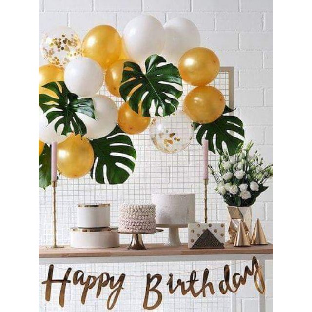 Bỏ sỉ lá rùa trang trí size to 35cm x18cm