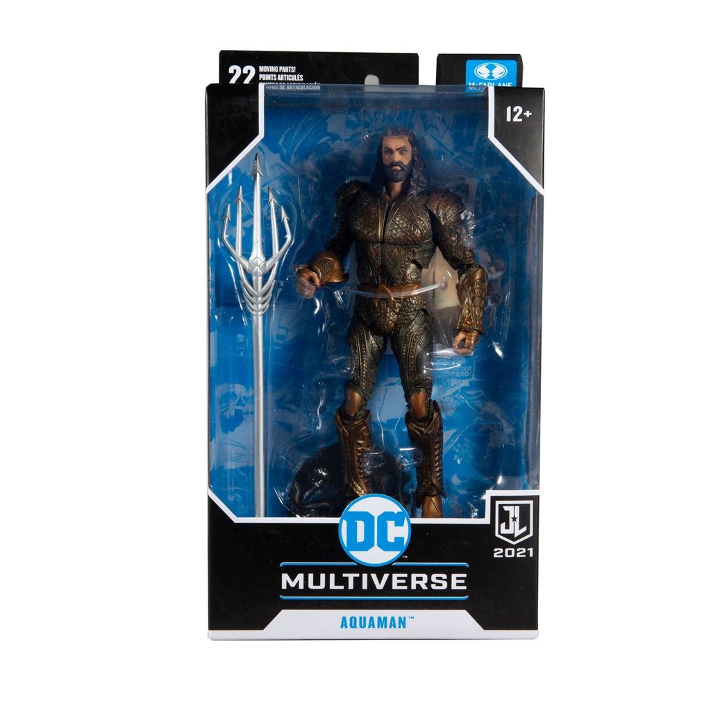 Mô hình nhân vật cử động đa khớp, McFarlane Toys DC Multiverse Justice League Aquaman Action Figure