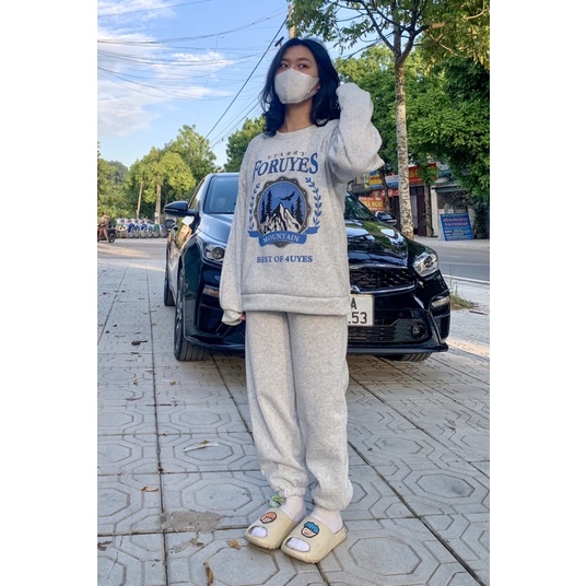 set nỉ unisex fom rộng | BigBuy360 - bigbuy360.vn