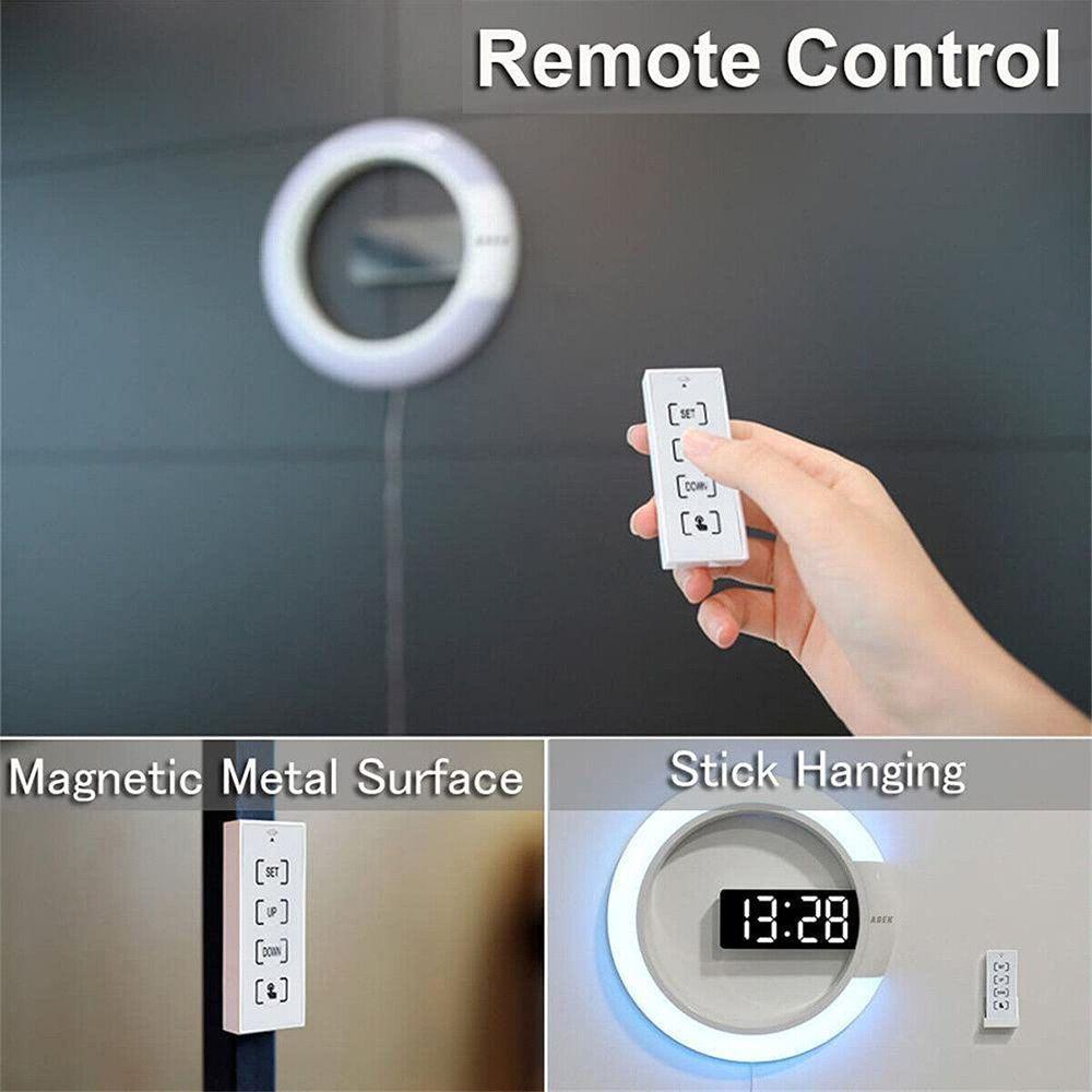 Đèn LED Để Bàn Có Báo Thức Và Nhiệt Độ