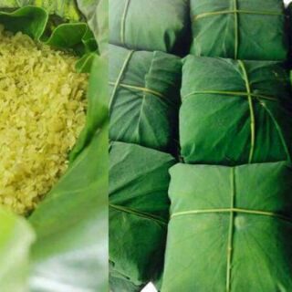 Cốm mộc non