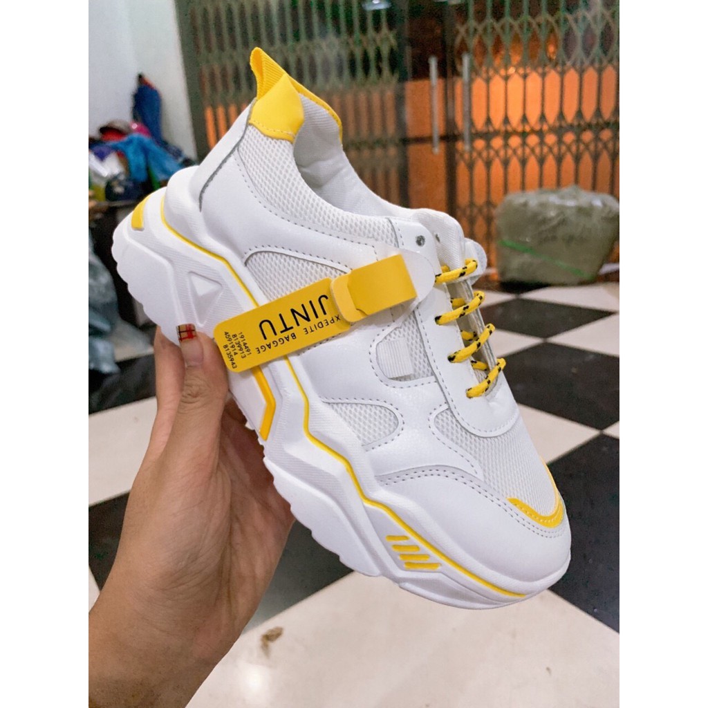 [Mã FAMAYWA2 giảm 10k đơn từ 50k] Giầy thể thao nữ hót hit 2019 kèm hai dây phối màu siêu chất M9711 mã CT145 | BigBuy360 - bigbuy360.vn