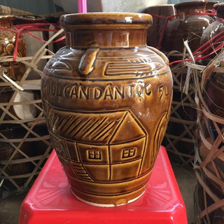 chum - 5 lít - chum rượu cần - ché