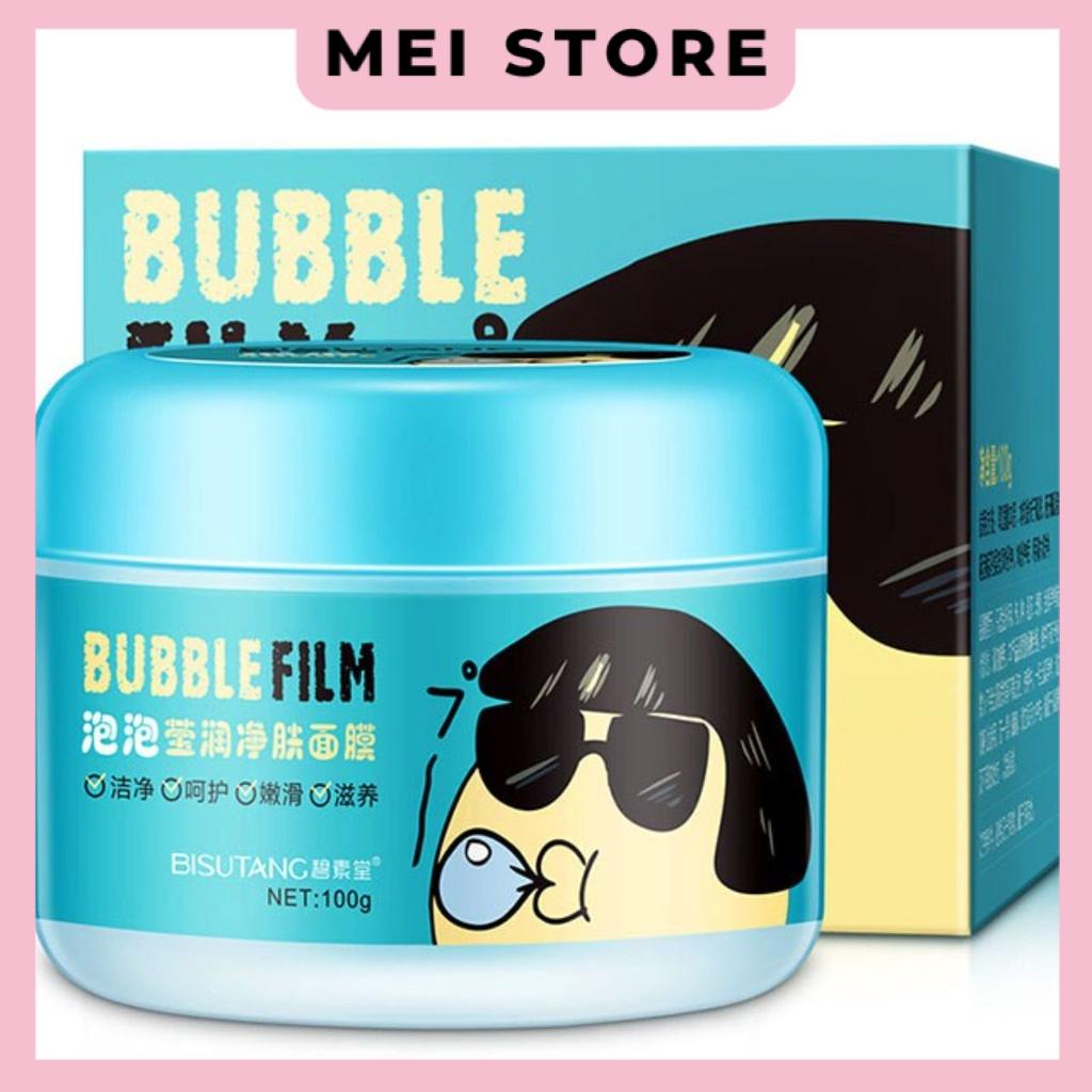 Mặt Nạ Thải Độc Sủi Bọt Bisutang Bubblefilm 100g