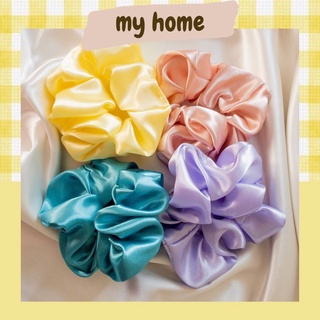 Dây cột tóc scrunchies phi bóng cao cấp loại to