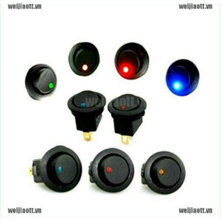 1 CÔNG TẮC BẬT TẮT ĐÈN LOẠI TRÒN CÓ ĐÈN LED BÁO CỰC ĐẸP