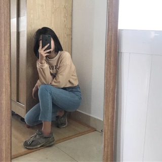 Áo Crop tay dài