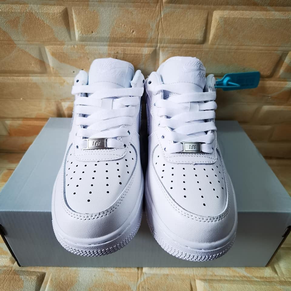 Giày_Nike trắng Air Force 1, Giày Sneaker Thể Thao AF1 trắng Nam Nữ Hàng Đẹp Full Box Bill | BigBuy360 - bigbuy360.vn