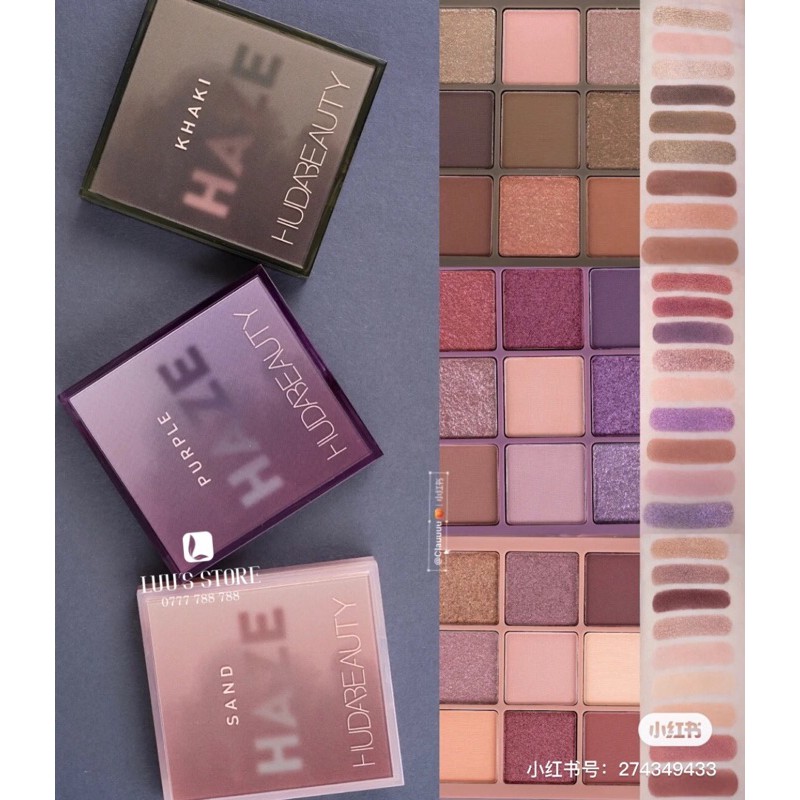 Bảng Phấn Mắt Huda Beauty Haze Palette