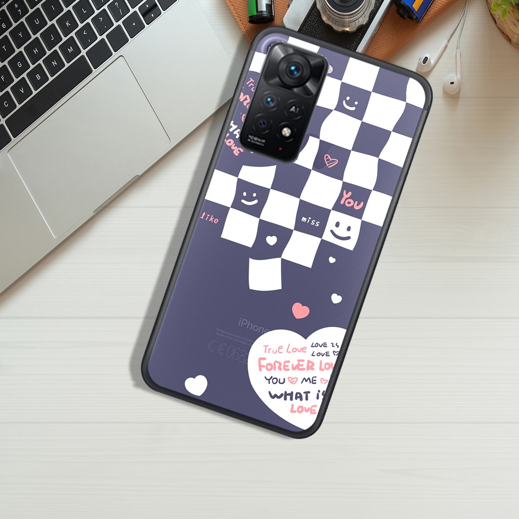 Ốp Lưng XIAOMI  REDMI NOTE 11 4G - NOTE 11 5G - NOTE 11 PRO, In Hình &quot;Black Heart&quot; Phong Cách Đẹp.