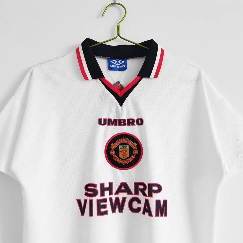 Áo Thun Đá Banh Tay Ngắn Phong Cách Manchester United 1996