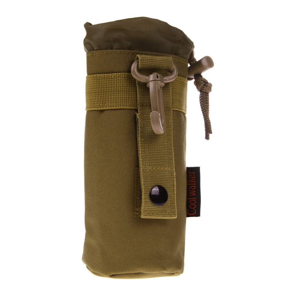 Outdoor Tactical Military Molle Water Bottle Bag Kettle Pouch Holder