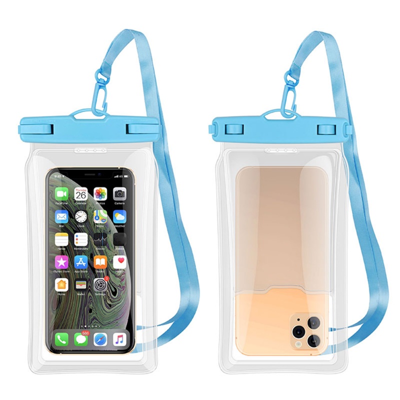 Túi Đựng Điện Thoại Khô Nhanh Chống Nước Màu Xanh Lá / Đen