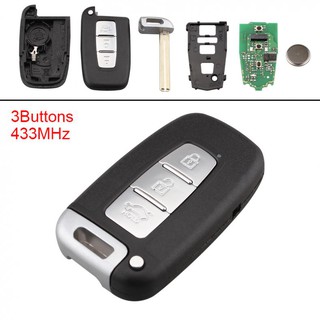 434 mhz 3 nút với pcf7952 chip sy5hmfna04 chìa khóa điều khiển từ xa ô tô fob phù hợp cho hyundai
