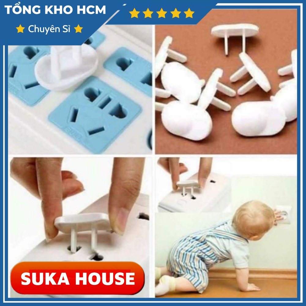 Nút Bịt Ổ Điện Chống Giật An Toàn Cho Bé SUKAHOUSE A247