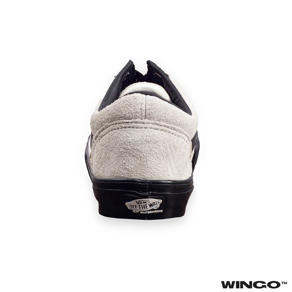 Vans Old Skool Skateboarding Full White Suede