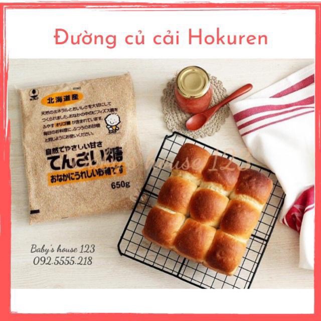 Đường Củ Cải Hokuren Nhật Bản Cho Bé Ăn Dặm 650gr