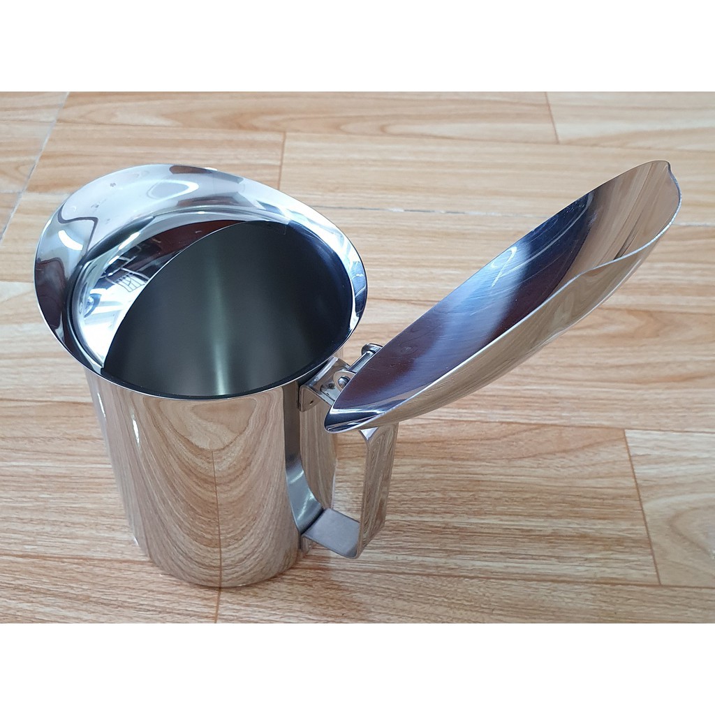 Ca đựng nước inox 304 cao cấp Zebra có nắp 1.9L 115012 - 11cm
