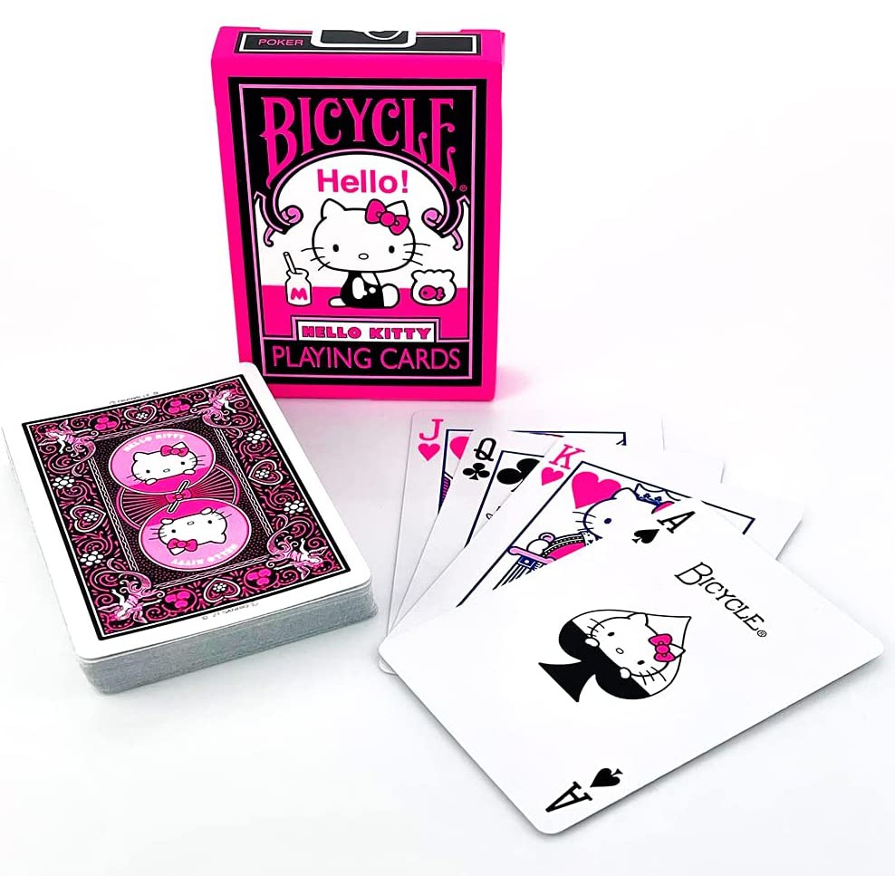 Bài tây Poker Bicycle Sanrio Hello Kitty Playing Cards