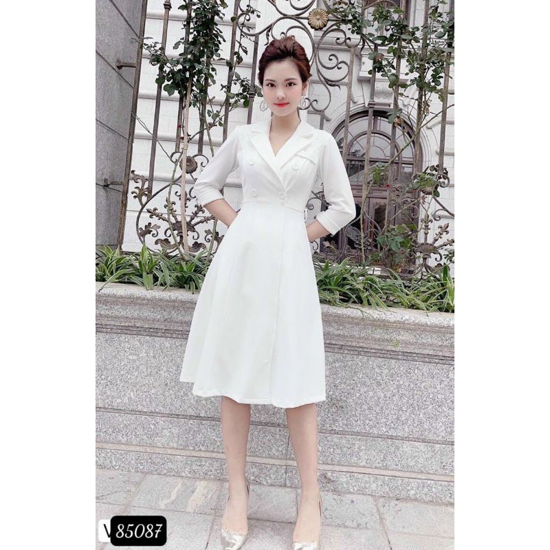 Váy suông hẹn hò dạo phố, siêu siêu cute, tay dài phong cách thời trang quyến rũ cho nữ - 85087 | BigBuy360 - bigbuy360.vn