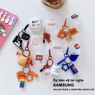 [Buds 2 Pro] Ốp trong suốt đẹp bảo vệ tai nghe Galaxy Buds Fe/ Buds 2 Pro/Buds Pro/Buds2/Buds Live