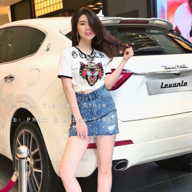 Áo thêu hổ