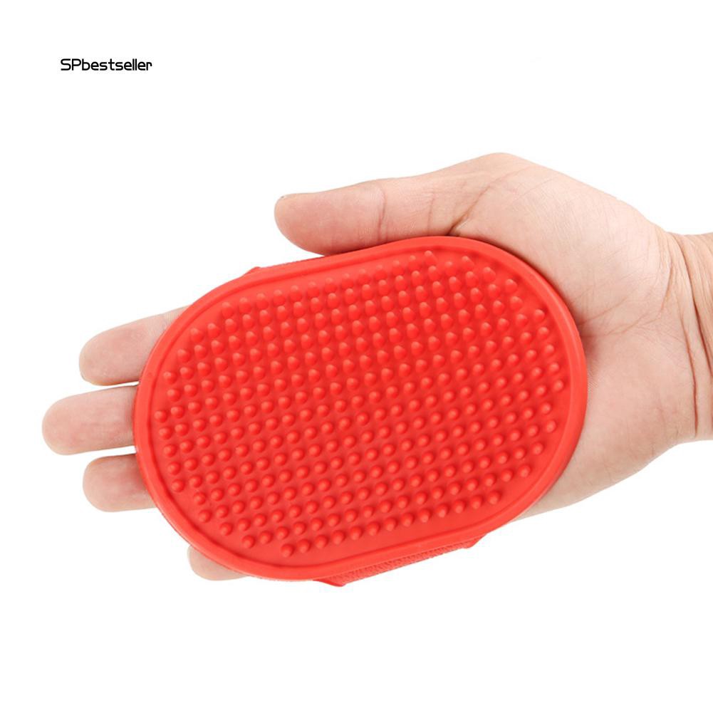 Bàn chải lông mát xa khi tắm dành cho thú cưng