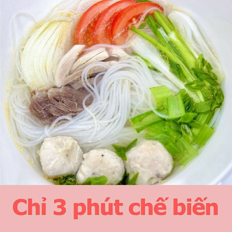 Bún khô sạch Khương Huy giòn, dai, mềm, dẻo, không nát, không bở - Gói 300gr - Bún sạch