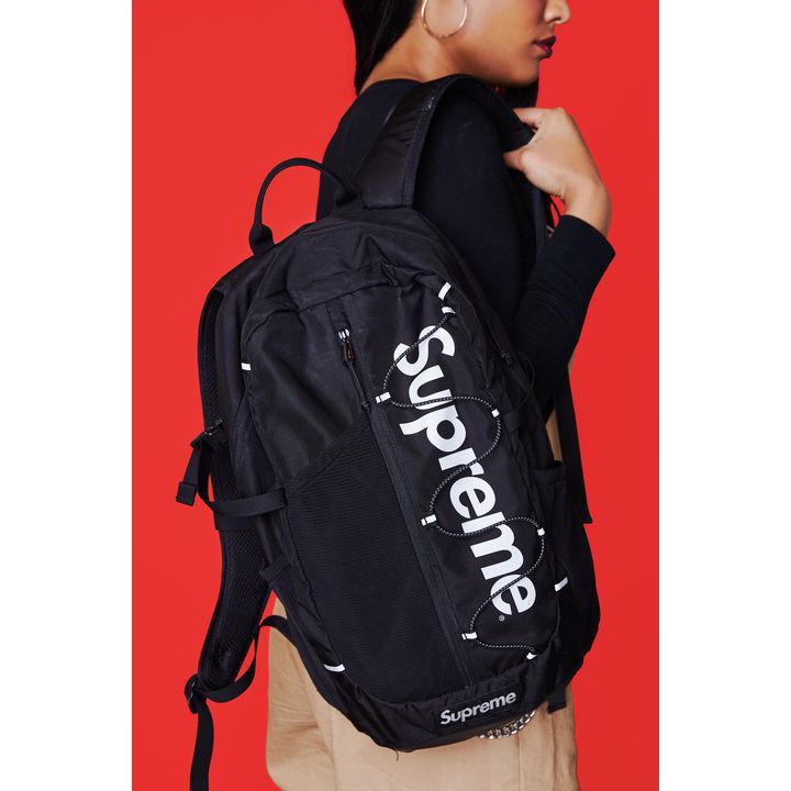 [🔥Phản Quang] Ba Lô Nam Nữ Supreme 17ss Backpack