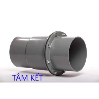 GIẾNG 2 ĐẦU GẮN ỐNG PVC PHI 75mm VAN 1 CHIỀU LÁ LẬT,DÙNG ĐỂ LẮP TRỰC TIẾP VÀO MIỆNG GIẾNG KHOAN