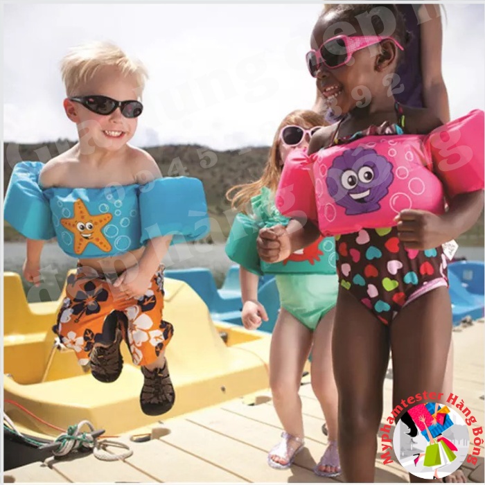 (SIÊU HOT) Phao tay liền thân cho bé siêu nhẹ và rất thoải mái