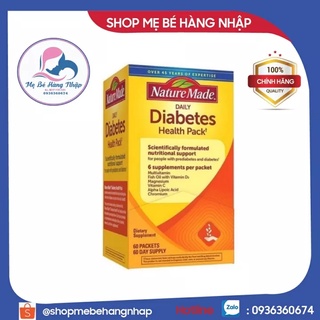 Thực phẩm chức năng Điều Hòa Tiểu Đường Nature Made Diabetes Health Pack 60 Gói