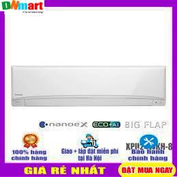 Điều hòa Panasonic CS/CU-XPU24WKH-8 24000BTU 1 chiều Inverter R32 tiêu chuẩn