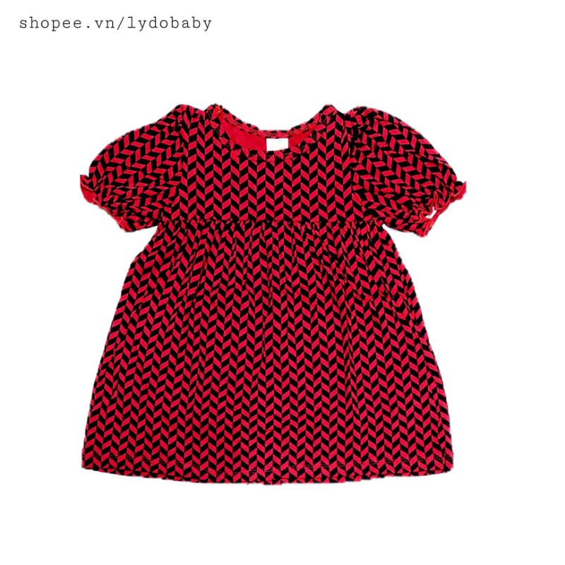 Váy bé gái 1 tuổi - 5 tuổi xinh xắn vải cotton xuất dư mềm mịn mát, đầm cho bé shop Lydobaby