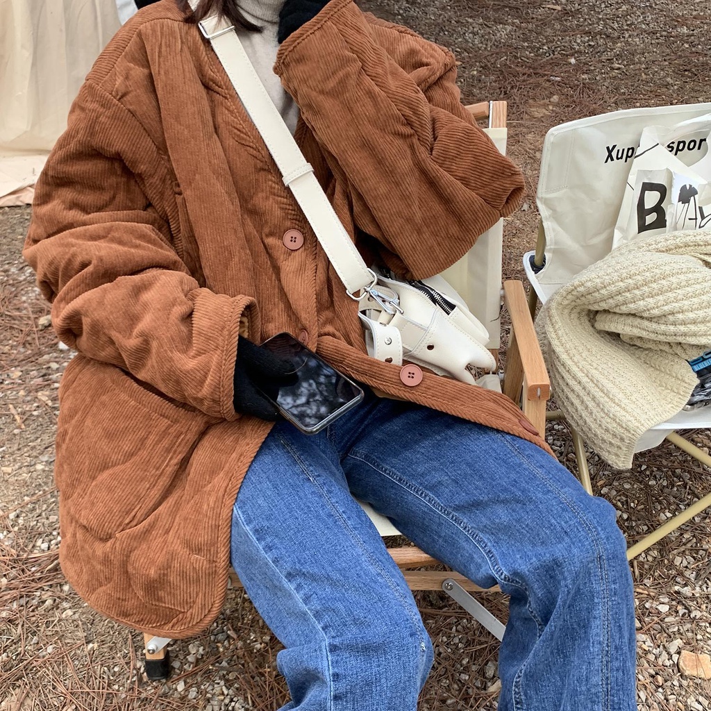 Áo khoác dáng rộng phong cách thời trang hàn quốc