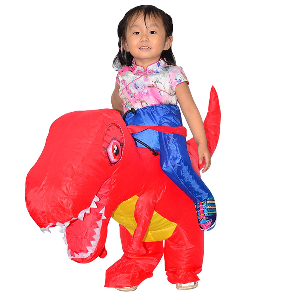 Bộ Đồ Hóa Trang Khủng Long Bơm Hơi Độc Đáo Cho Bé Dịp Halloween