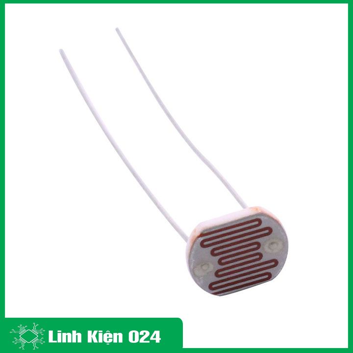 Cảm biến ánh sáng quang trở CDS 5mm/10mm (1 chiếc)