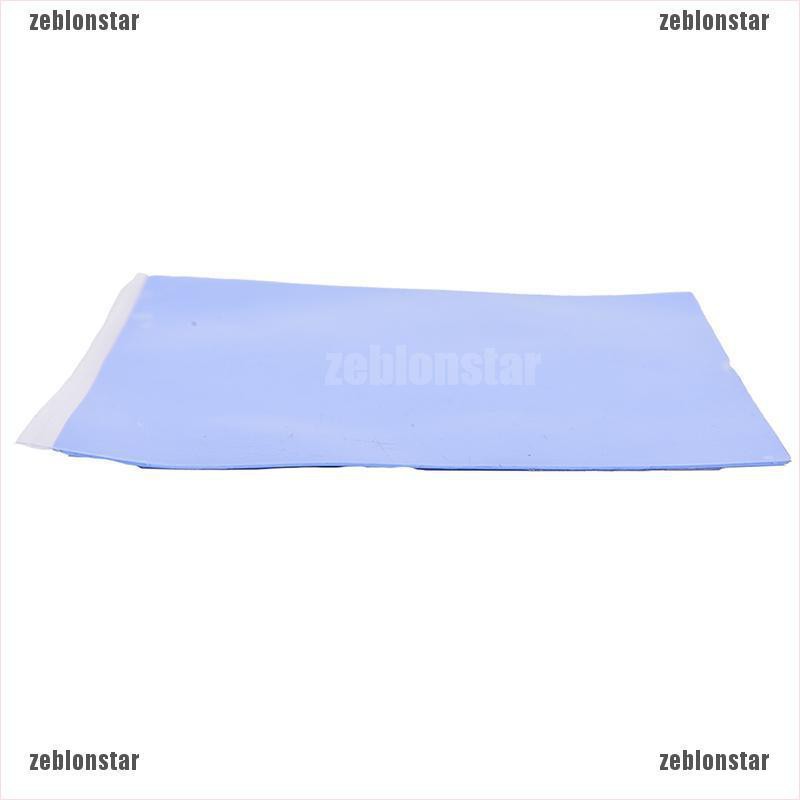 ❤Miếng Đệm Tản Nhiệt Bằng Silicon Màu Xanh Dương 100mmx100mmx0.5mm