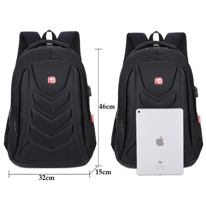 Balo thời trang vải chống gù, chống xước, chống nước có ngăn đựng laptop 15inch BALO-554