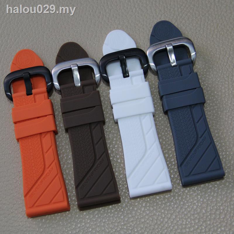 Dây Đeo Đồng Hồ Bằng Cao Su silicone Chống Nước 28mm m1m2p2p3q